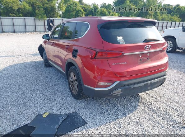 5NMS23AD0KH011864 2019 HYUNDAI SANTA FE Red Tył lewy