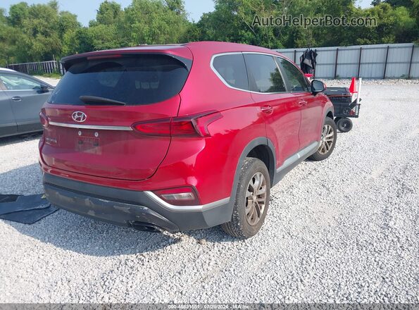 5NMS23AD0KH011864 2019 HYUNDAI SANTA FE Red Tył prawy