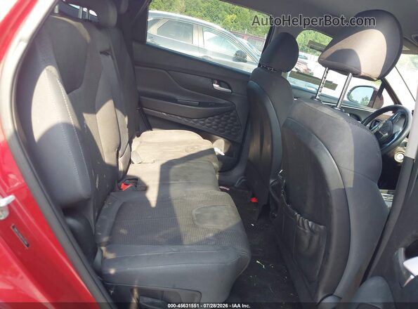 5NMS23AD0KH011864 2019 HYUNDAI SANTA FE Red Widok naklejki z numerem VIN