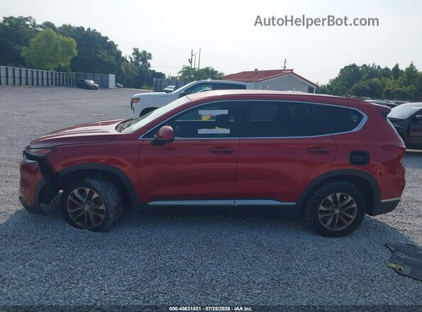 5NMS23AD0KH011864 2019 HYUNDAI SANTA FE Red Widok wnętrza z tyłu
