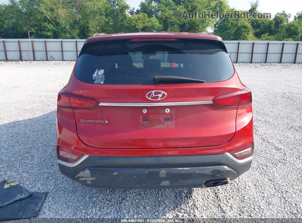 5NMS23AD0KH011864 2019 HYUNDAI SANTA FE Red 