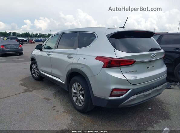 5NMS23AD0KH017261 2019 HYUNDAI SANTA FE Silver უკანა მარცხენა