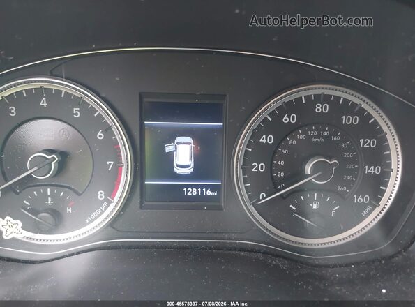 5NMS23AD0KH017261 2019 HYUNDAI SANTA FE Silver უკანა სავარძლების ხედი
