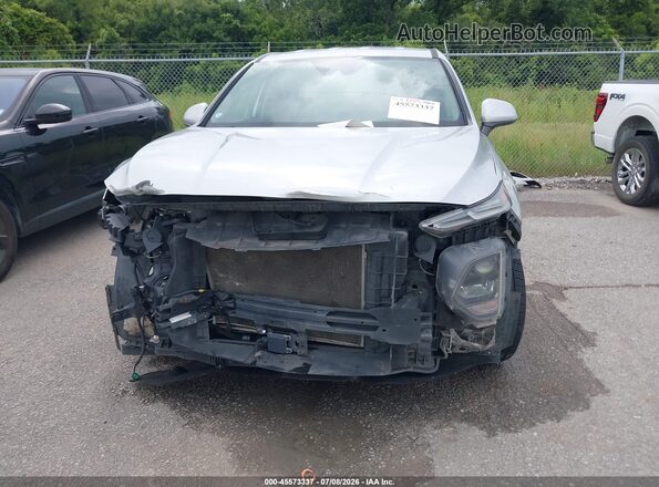 5NMS23AD0KH017261 2019 HYUNDAI SANTA FE Silver უკანა სალონის ხედი