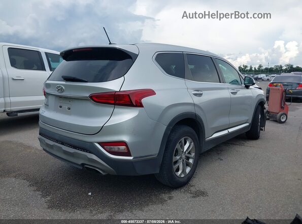 5NMS23AD0KH017261 2019 HYUNDAI SANTA FE Silver უკანა მარჯვენა