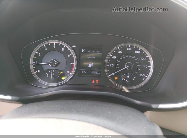 5NMS23AD0KH018782 2019 HYUNDAI SANTA FE White Widok tylnych siedzeń