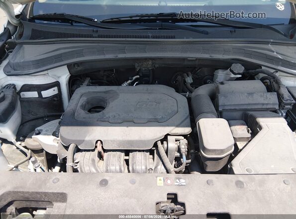 5NMS23AD0KH018782 2019 HYUNDAI SANTA FE White Widok z tyłu