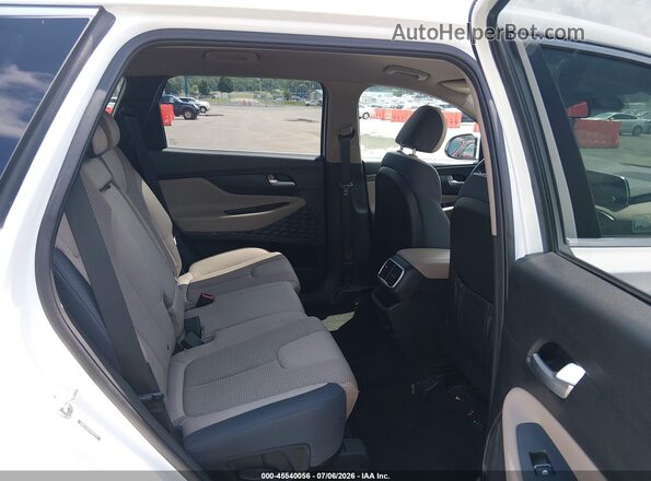 5NMS23AD0KH018782 2019 HYUNDAI SANTA FE White Widok naklejki z numerem VIN
