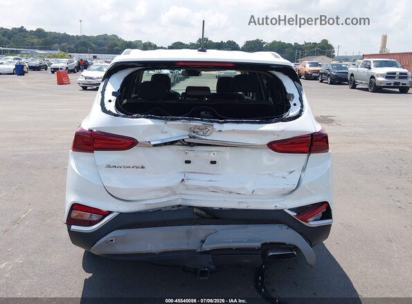 5NMS23AD0KH018782 2019 HYUNDAI SANTA FE White 