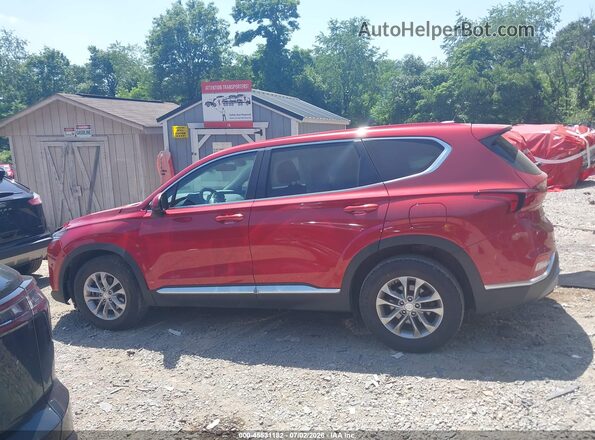 5NMS23AD0KH032357 2019 HYUNDAI SANTA FE Red Панорамний вид салону 360°
