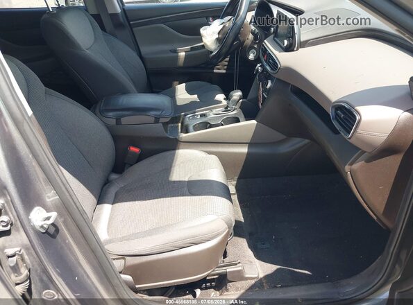 5NMS23AD0LH141287 2020 HYUNDAI SANTA FE Серебряный Вид салона спереди