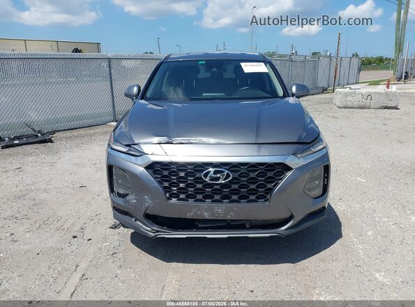 5NMS23AD0LH141287 2020 HYUNDAI SANTA FE Серебряный Вид щитка приборов