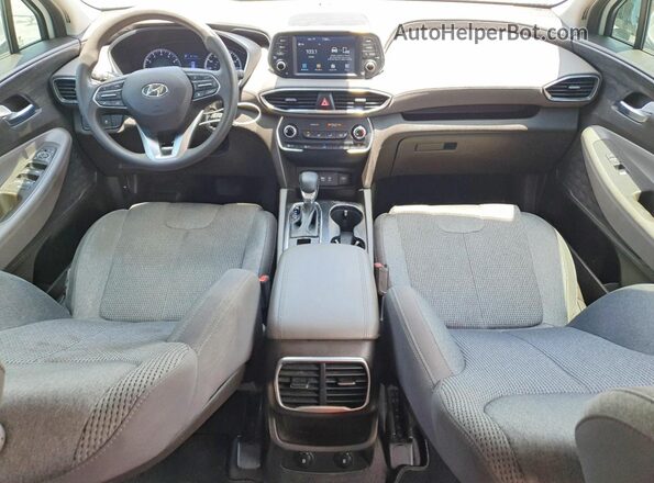 5NMS23AD0LH192076 2020 HYUNDAI SANTA White Vista del salpicadero
