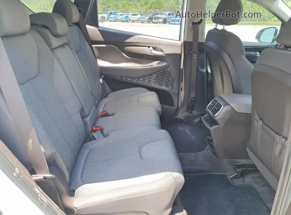 5NMS23AD0LH192076 2020 HYUNDAI SANTA White Vista interior trasera