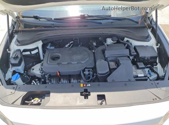 5NMS23AD0LH192076 2020 HYUNDAI SANTA White Vista del compartimento del motor
