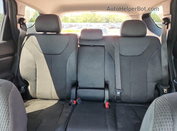 5NMS23AD1KH043710 2019 HYUNDAI SANTA Blue უკანა სავარძლების ხედი