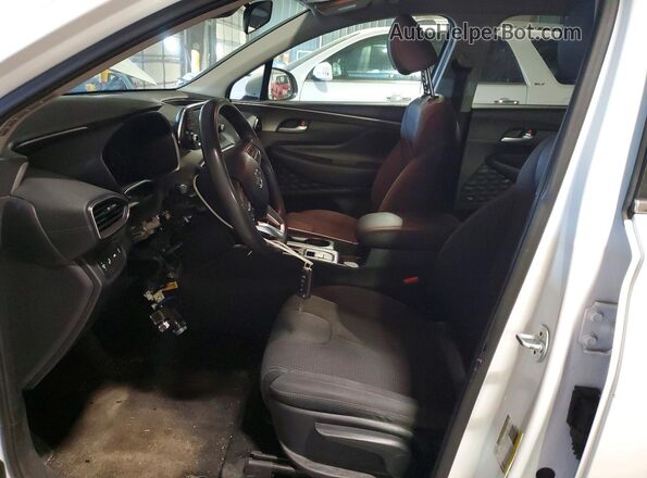 5NMS23AD1KH097525 2019 HYUNDAI SANTA White Front interior view