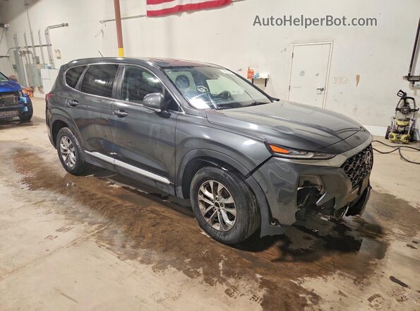5NMS23AD1LH169230 2020 HYUNDAI SANTA Gray Передня права чверть