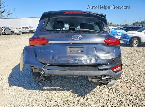 5NMS23AD1LH294552 2020 HYUNDAI SANTA Gray Widok z tyłu