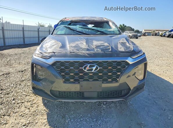 5NMS23AD1LH294552 2020 HYUNDAI SANTA Gray Widok z przodu