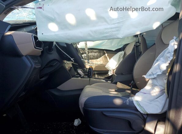 5NMS23AD1LH294552 2020 HYUNDAI SANTA Gray Widok wnętrza z przodu