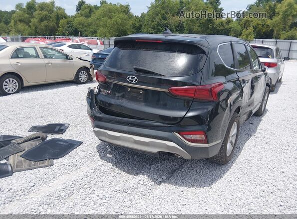 5NMS23AD2KH005709 2019 HYUNDAI SANTA FE Black Հետևի աջ