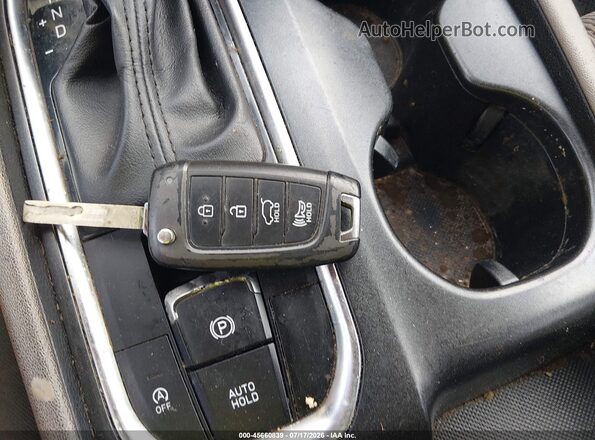 5NMS23AD2KH005709 2019 HYUNDAI SANTA FE Black Առջևի վահանակի տեսք