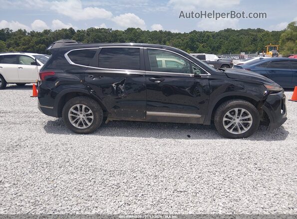 5NMS23AD2KH005709 2019 HYUNDAI SANTA FE Black Սալոնի հետևի տեսք
