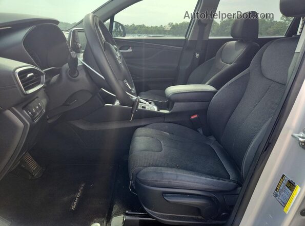 5NMS23AD2KH014796 2019 HYUNDAI SANTA Серый Вид салона спереди