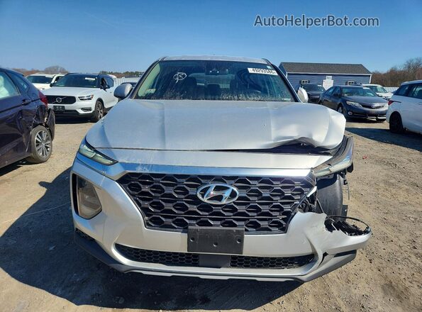 5NMS23AD3KH039710 2019 HYUNDAI SANTA Silver Vista frontal