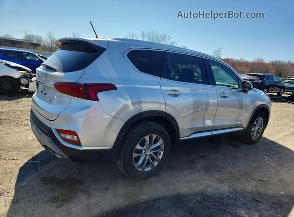 5NMS23AD3KH039710 2019 HYUNDAI SANTA Silver Trasero derecho