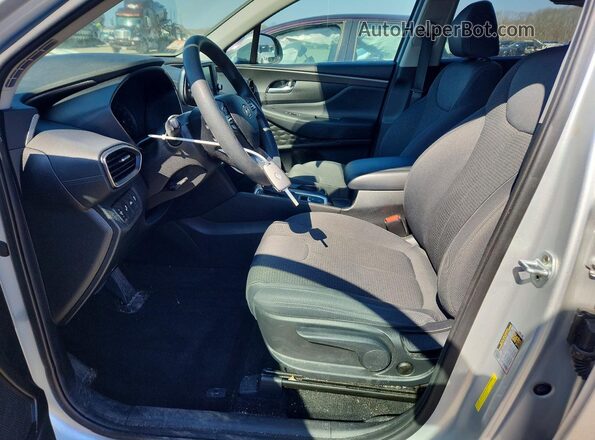 5NMS23AD3KH039710 2019 HYUNDAI SANTA Silver Vista interior delantera