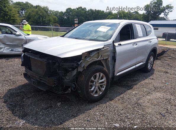 5NMS23AD3KH103051 2019 HYUNDAI SANTA FE Серебряный Передняя левая четверть