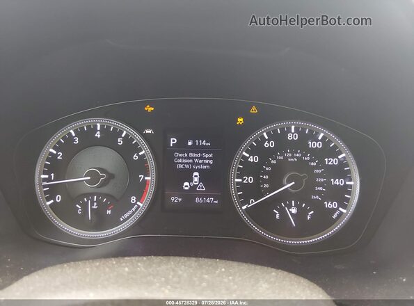 5NMS23AD3KH103051 2019 HYUNDAI SANTA FE Серебряный Вид задних сидений