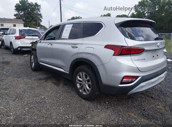 5NMS23AD3KH103051 2019 HYUNDAI SANTA FE Серебряный Задняя левая четверть
