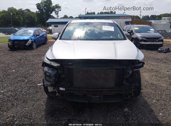 5NMS23AD3KH103051 2019 HYUNDAI SANTA FE Серебряный Вид задней части салона