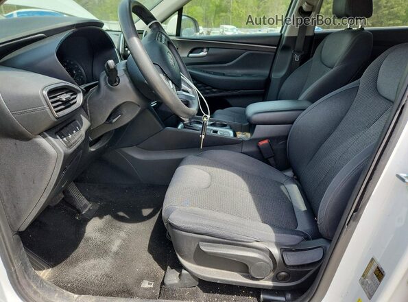 5NMS23AD3KH119668 2019 HYUNDAI SANTA White Front interior view