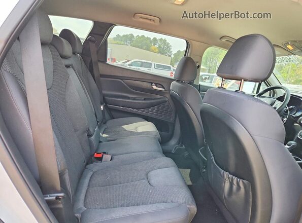 5NMS23AD3KH119668 2019 HYUNDAI SANTA White Rear interior view