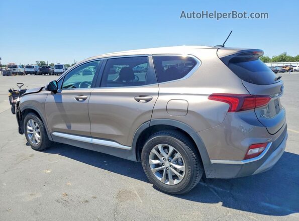 5NMS23AD4KH009180 2019 HYUNDAI SANTA Charcoal Հետևի ձախ