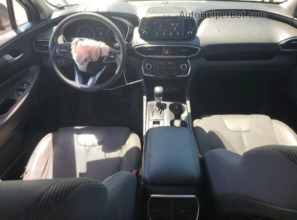 5NMS23AD4KH009180 2019 HYUNDAI SANTA Charcoal Առջևի վահանակի տեսք