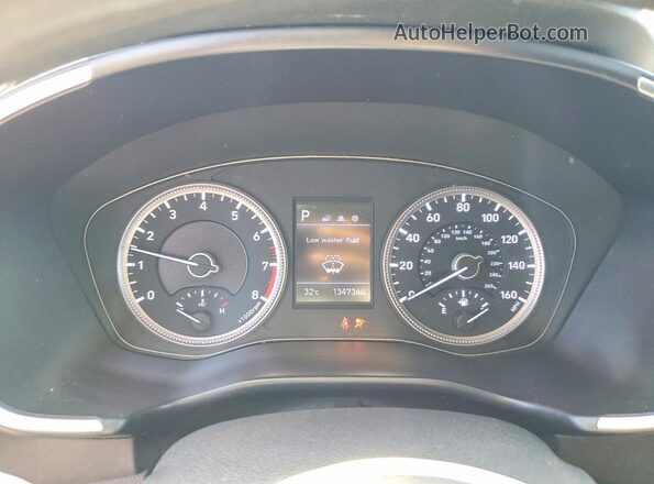 5NMS23AD4KH009180 2019 HYUNDAI SANTA Charcoal Սարքավորումների վահանակի տեսք