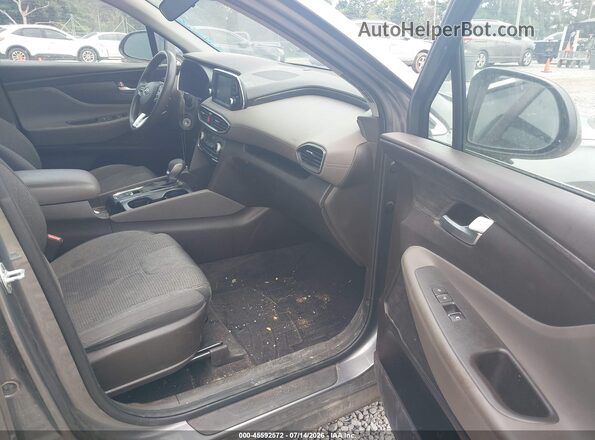 5NMS23AD4KH028277 2019 HYUNDAI SANTA FE Gray Սալոնի դիմացի տեսք