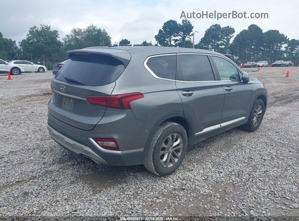 5NMS23AD4KH028277 2019 HYUNDAI SANTA FE Gray Հետևի աջ