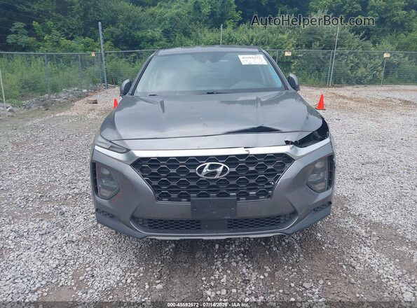 5NMS23AD4KH028277 2019 HYUNDAI SANTA FE Gray Սարքավորումների վահանակի տեսք
