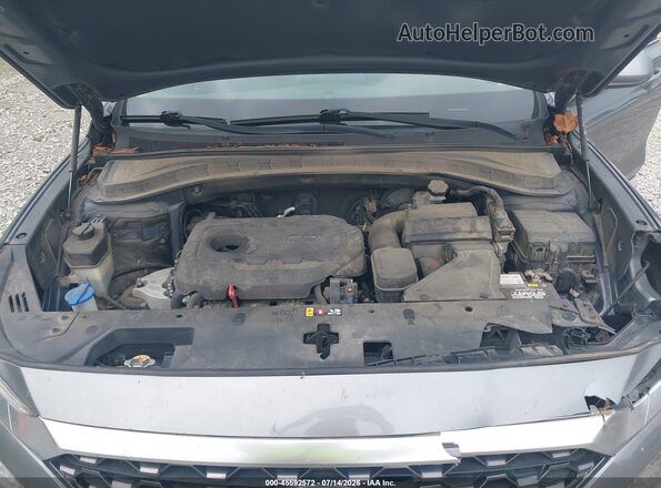 5NMS23AD4KH028277 2019 HYUNDAI SANTA FE Gray Հետևի տեսք