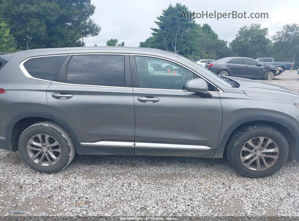 5NMS23AD4KH028277 2019 HYUNDAI SANTA FE Gray Սալոնի հետևի տեսք