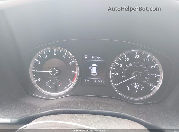 5NMS23AD4KH028277 2019 HYUNDAI SANTA FE Gray Հետևի նստատեղերի տեսք