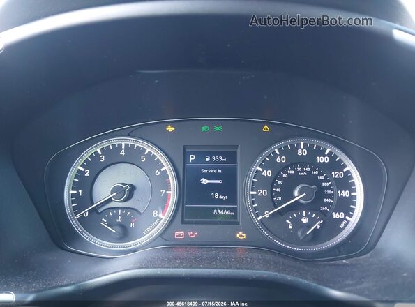5NMS23AD4KH115449 2019 HYUNDAI SANTA FE Gray უკანა სავარძლების ხედი