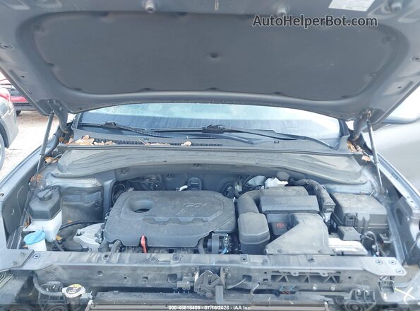 5NMS23AD4KH115449 2019 HYUNDAI SANTA FE Gray უკანა ხედი