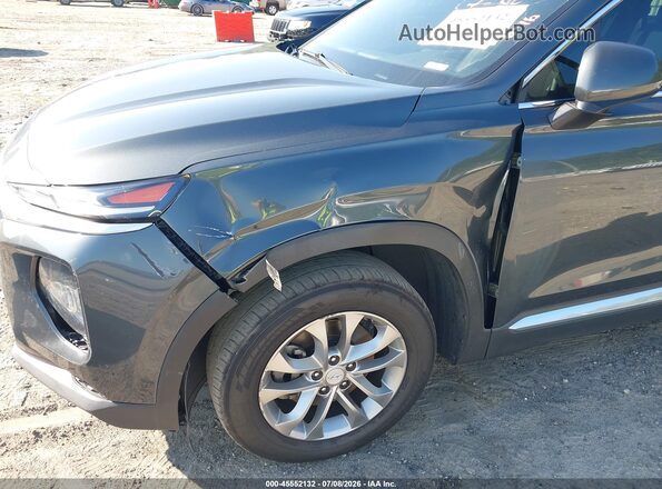 5NMS23AD4KH126371 2019 HYUNDAI SANTA FE Gray Front view